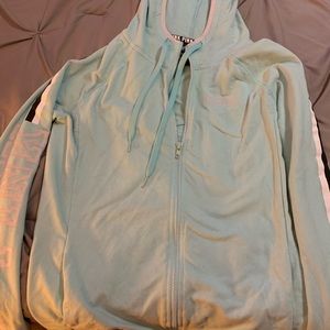 Victoria secrets pink full zip sweatshirt